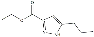 ethyl 5-propyl-1H-pyrazole-3-carboxylate 化学構造式