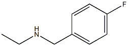 ethyl[(4-fluorophenyl)methyl]amine Structure