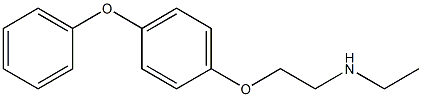 ethyl[2-(4-phenoxyphenoxy)ethyl]amine,,结构式