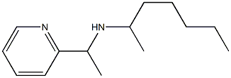 heptan-2-yl[1-(pyridin-2-yl)ethyl]amine 结构式