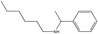 hexyl(1-phenylethyl)amine Structure