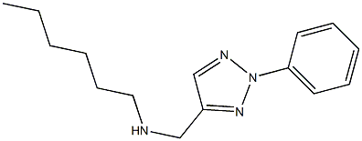  hexyl[(2-phenyl-2H-1,2,3-triazol-4-yl)methyl]amine