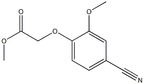 methyl (4-cyano-2-methoxyphenoxy)acetate