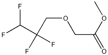 methyl 2-(2,2,3,3-tetrafluoropropoxy)acetate Structure