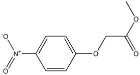 2-(4-硝基苯氧基)乙酸甲酯,,结构式