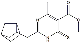 methyl 2-(bicyclo[2.2.1]hept-2-ylmethyl)-4-methyl-6-thioxo-1,6-dihydropyrimidine-5-carboxylate