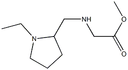 methyl 2-{[(1-ethylpyrrolidin-2-yl)methyl]amino}acetate|