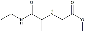 methyl 2-{[1-(ethylcarbamoyl)ethyl]amino}acetate