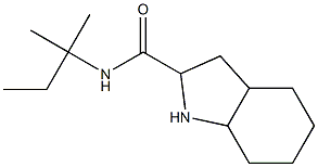 N-(1,1-dimethylpropyl)octahydro-1H-indole-2-carboxamide