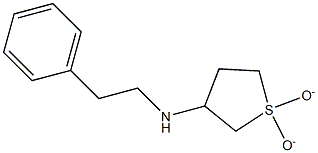 N-(1,1-dioxidotetrahydrothien-3-yl)-N-(2-phenylethyl)amine Struktur