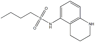 N-(1,2,3,4-tetrahydroquinolin-5-yl)butane-1-sulfonamide