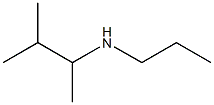 N-(1,2-dimethylpropyl)-N-propylamine 结构式