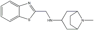 N-(1,3-benzothiazol-2-ylmethyl)-8-methyl-8-azabicyclo[3.2.1]octan-3-amine|