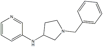 N-(1-benzylpyrrolidin-3-yl)pyridin-3-amine Structure