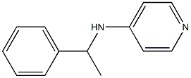 N-(1-phenylethyl)pyridin-4-amine Structure