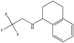 N-(2,2,2-trifluoroethyl)-1,2,3,4-tetrahydronaphthalen-1-amine Struktur