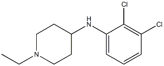 N-(2,3-dichlorophenyl)-1-ethylpiperidin-4-amine Structure