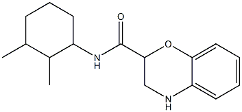 N-(2,3-dimethylcyclohexyl)-3,4-dihydro-2H-1,4-benzoxazine-2-carboxamide Structure