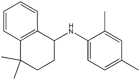 N-(2,4-dimethylphenyl)-4,4-dimethyl-1,2,3,4-tetrahydronaphthalen-1-amine Structure