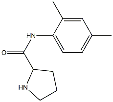 N-(2,4-dimethylphenyl)pyrrolidine-2-carboxamide Structure