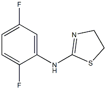 N-(2,5-difluorophenyl)-4,5-dihydro-1,3-thiazol-2-amine Structure