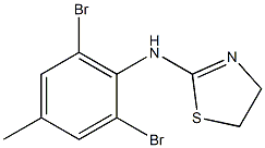 N-(2,6-dibromo-4-methylphenyl)-4,5-dihydro-1,3-thiazol-2-amine|