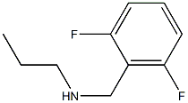 N-(2,6-difluorobenzyl)-N-propylamine Structure