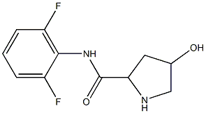 N-(2,6-difluorophenyl)-4-hydroxypyrrolidine-2-carboxamide Structure