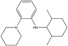 N-(2,6-dimethylcyclohexyl)-2-(piperidin-1-yl)aniline