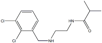 N-(2-{[(2,3-dichlorophenyl)methyl]amino}ethyl)-2-methylpropanamide