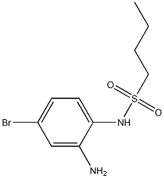 N-(2-amino-4-bromophenyl)butane-1-sulfonamide|