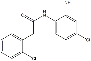 N-(2-amino-4-chlorophenyl)-2-(2-chlorophenyl)acetamide Struktur