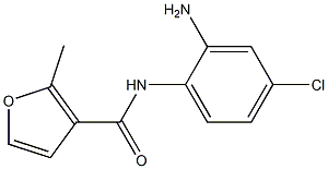 N-(2-amino-4-chlorophenyl)-2-methyl-3-furamide Structure