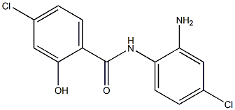 N-(2-amino-4-chlorophenyl)-4-chloro-2-hydroxybenzamide Struktur