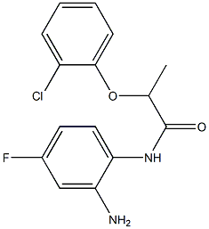  N-(2-amino-4-fluorophenyl)-2-(2-chlorophenoxy)propanamide