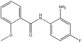 N-(2-amino-4-fluorophenyl)-2-methoxybenzamide Structure