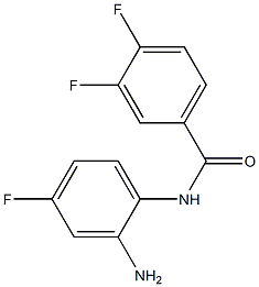 N-(2-amino-4-fluorophenyl)-3,4-difluorobenzamide Structure