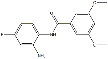 N-(2-amino-4-fluorophenyl)-3,5-dimethoxybenzamide Structure