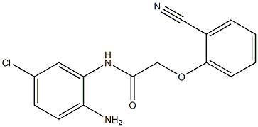 N-(2-amino-5-chlorophenyl)-2-(2-cyanophenoxy)acetamide Structure