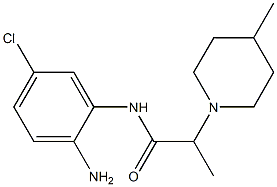 N-(2-amino-5-chlorophenyl)-2-(4-methylpiperidin-1-yl)propanamide