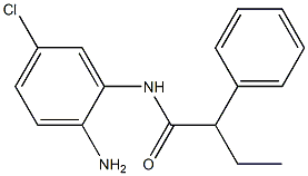 N-(2-amino-5-chlorophenyl)-2-phenylbutanamide Structure