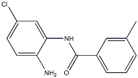 N-(2-amino-5-chlorophenyl)-3-methylbenzamide Struktur