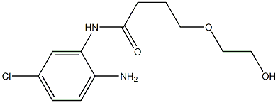 N-(2-amino-5-chlorophenyl)-4-(2-hydroxyethoxy)butanamide Structure