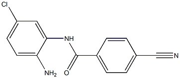 N-(2-amino-5-chlorophenyl)-4-cyanobenzamide Structure