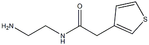 N-(2-aminoethyl)-2-(thiophen-3-yl)acetamide|