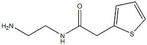 N-(2-aminoethyl)-2-thien-2-ylacetamide Struktur
