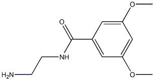 N-(2-aminoethyl)-3,5-dimethoxybenzamide Structure