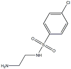 N-(2-aminoethyl)-4-chlorobenzene-1-sulfonamide Structure