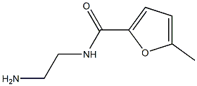 N-(2-aminoethyl)-5-methylfuran-2-carboxamide,,结构式