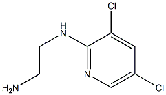N-(2-aminoethyl)-N-(3,5-dichloropyridin-2-yl)amine Struktur